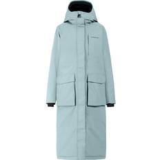 Didriksons Leya Long Parka Coat - Bleu