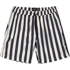 Mads Nørgaard Badetøj Mads Nørgaard Sea Print Sandro Shorts - Deep Well/Vanilla Ice