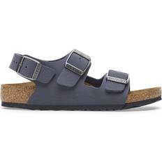 Birkenstock Kindersandalen Milano Birko-Flor Nubuck Bleu