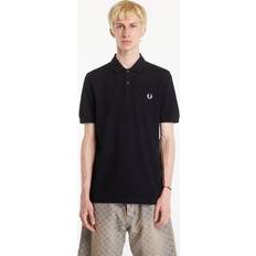 Fred Perry Herr - XL Pikétröjor Fred Perry Polo Plain Schwarz Größe