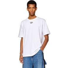 Diesel Men Tops Diesel T-Shirts Uomo Bianco