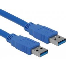 DeLock USB A-USB A - USB-kabel Kablar DeLock 3.0 USB A - USB A M-M 2m