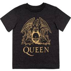 Queen Rock Band Graphic T-Shirt Toddler Child Boys Charcoal heather gray