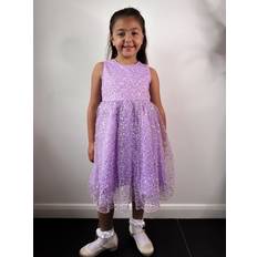 Kids' Sequin Dress, Lilac