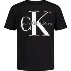 T-shirts Calvin Klein Jeans Boy's Crewneck Tee Black 10-12 10-12