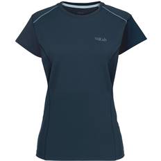 Rab Dam Överdelar Rab Force Tee Women's Tempest Blue