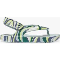 Fitflop Kids' iQushion Swirly Flip Flops, Surf Spray/Multi