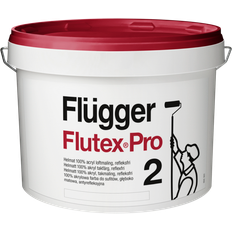 Flügger Inomhusfärger - Takfärger Målarfärg Flügger Flügger Flutex Pro 2 9,1 L Väggfärg, Takfärg