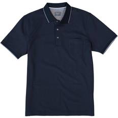 Olymp 3XL Poloshirts Olymp Herren Polo-Shirt blau Baumwoll-Piqué