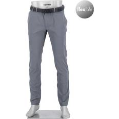 Golf - Grün Bekleidung Alberto Golf Herren Hosen Grau