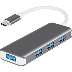 USB Hubs Aetomce 3.0 Hub 4 Intelligent Temperature Control Super Speed Transmission USB Hub