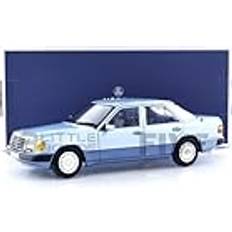 Scale Models & Model Kits Norev 1990 Mercedes-Benz 230 E Light Blue Metallic 1/18 Diecast Model Car