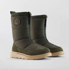 Canada Goose Boots Canada Goose Women's Cypress Fold-Down Puffer Boot Women, Military Green, 10.5 US 11