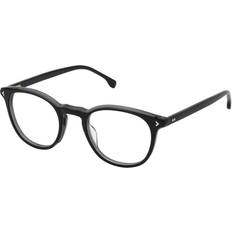 Glasses & Reading Glasses Lozza VL4346 Amalfi 5 1ALK Black Size Free Lenses HSA/FSA Insurance Blue Light Block Available Grey Top 51