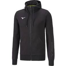 Vêtements pour enfants Mizuno Kinder-Hoodie Team miz FZ - Noir