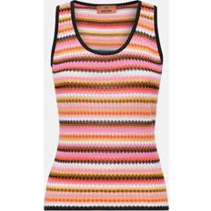 Multifärgade Linnen Missoni Cotton-blend tank top