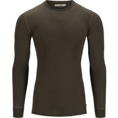 Aclima Skjorter Aclima Mens WarmWool Crew Neck Shirt - Grå