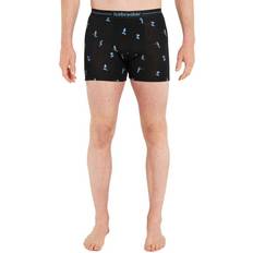 Icebreaker Merino Anatomica Ski Day Boxer Black Man