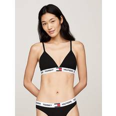 Tommy Hilfiger Black Bras Tommy Hilfiger Triangel-BH mit Label-Detail - Schwarz