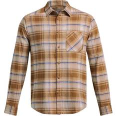 Under Armour Men Shirts Under Armour Men's UA Expanse Flannel Shirt Brown