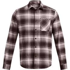 Under Armour Men Shirts Under Armour Men's UA Expanse Flannel Shirt Brown