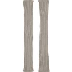 Cache-bras et Jambières Rick Owens Off-White Porterville Ribbed Arm Warmers 08 Pearl UNI