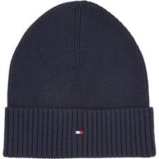 Unisexe Accessoires Tommy Hilfiger Bonnet Knitted Marine Hat - Men - Blue