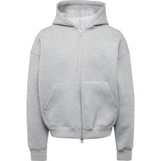 Neoprene Clothing Weekday Simon Scuba Zip Through Hoodie - Gray Melange