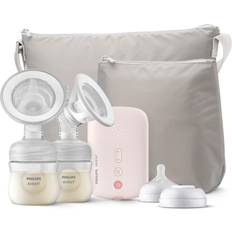 Philips Avent Maternity & Nursing Philips Avent Double Electric Breast Pump Electric Breast Pump, Hospital Strength, BPA-Free with Travel Bag and Pouch, SCF393/82