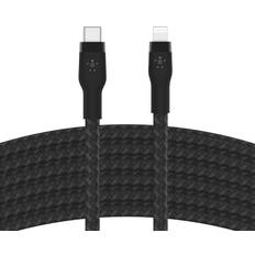 Belkin 3m boostcharge pro flex braided usb c to light cable 20w for iphone ipad