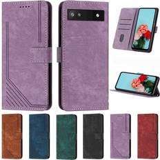 Google Pixel 7 Pro Wallet Cases Google For google pixel 7 pro 7a 6a shockproof leather case magnetic flip wallet cover