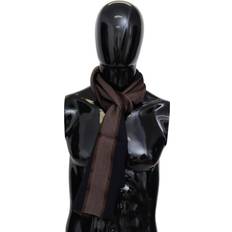 Stripes Scarfs Missoni Brown Wool Striped Unisex Neck Wrap Shawl Scarf