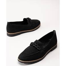 Tamaris Loafers Tamaris Svarta loafers nubuck