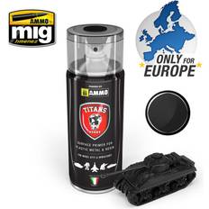Titans Hobby 100 Black Matt Primer 400ml