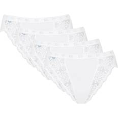 Sloggi Slip für Frauen Chic Tai 4P Blanc