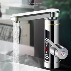 Water Heaters Greenzech 3000W Heater Water Instant Heating Bathroom Kitchen Hot & Cold Mixer Tap Display