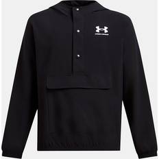 Under Armour Abbigliamento esterno Under Armour Anorak Icon Woven da ragazzo Nero/Bianco YMD