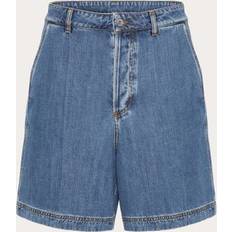 Valentino Blåa Kläder Valentino Garavani Denim Shorts