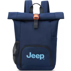 Jeep JS016D Rolltop Travel Backpack - Navy