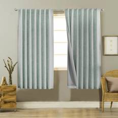 Curtains & Accessories Joydeco 100% Black Out 72 Long 2