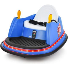 SlickBlue 12V Electric Kids Ride On Bumper Car with Flashing Lights for Toddlers