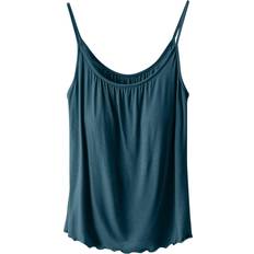 Clothing Hesxuno Tank Top for Women Sleeveless Cami Tops with Built in Bras Shelf Bra Padded Shirt 2024 Casual Tanks Loose Fit Camis