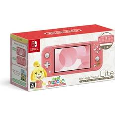 Nintendo Switch Lite Animal Crossing New Horizons Isabelle Aloha Edition Game