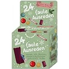 Adventskalender-Box 24 Faule Ausreden Warum Ich Keinen Adventskalender Gebastelt Habe 24 Karten zum Herausziehen und Abreißen