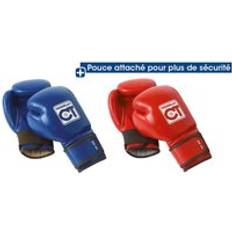 Blue Gloves Tremblay CT Boxing Gloves x2 Rouge