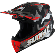 Suomy X-Wing Camouflager MX Helmet Matt Red