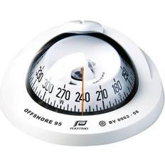 Kompass Offshore 95 flush vit med vit konisk ros