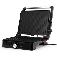 Sandwich Toasters Superlex Xl electric press panini grill sandwich maker &4 toaster drip tray non-stick