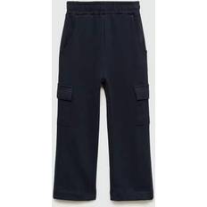 Mango Cotton cargo trousers dark navy Kids MANGO KIDS Dark Navy