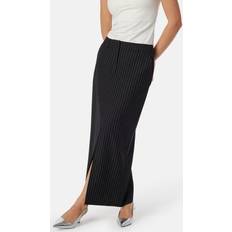 Slit Tailored Skirt Black/White